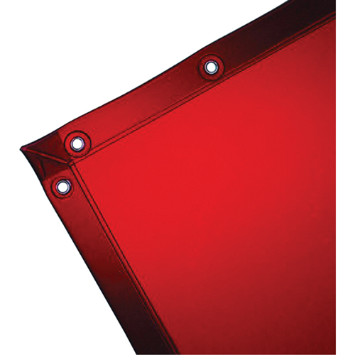 Rideau pour soudure, 96" x 72", Orange OSI Industrial Sales