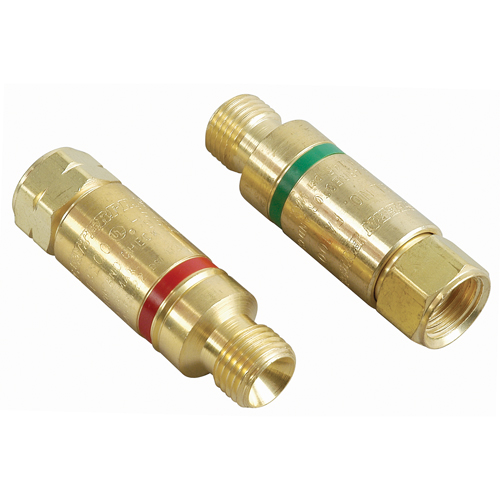Antiretours pare-flammes - Oxy/gaz combustibles, Ensemble pour oxyg&egrave;ne-gaz combustible, Style pour chalumeau OSI Industrial Sales