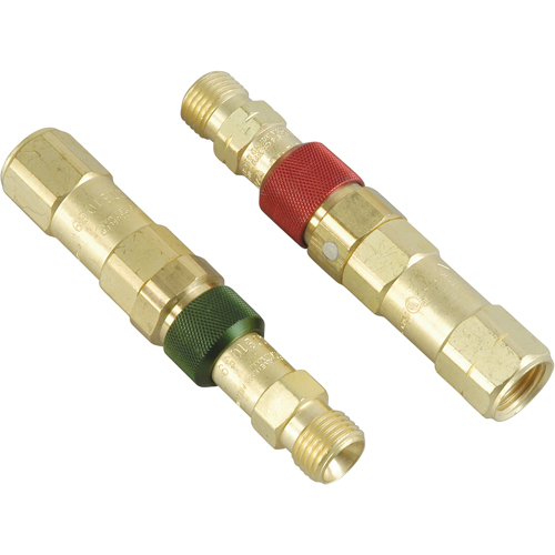 Raccords &agrave; branchement rapide pour &eacute;quipement de soudage - Ensembles, Laiton OSI Industrial Sales