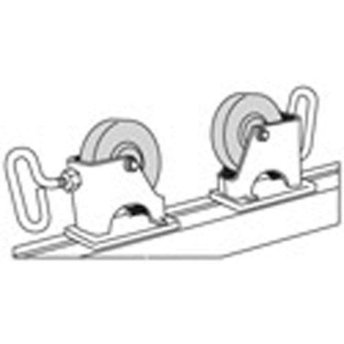 Adjust-A-Rolls&reg; Stand, 1000 lbs. Load Capacity, 36" Pipe Capacity OSI Industrial Sales