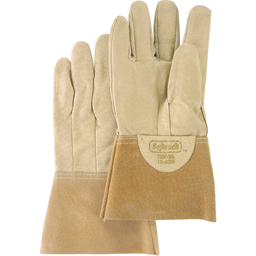 Gants de soudage Softouch, Cuir de porc, Taille Moyen OSI Industrial Sales