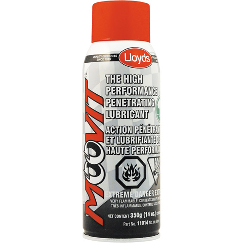 Moovit High Performance Lubricant, Aerosol Can, 350 g OSI Industrial Sales