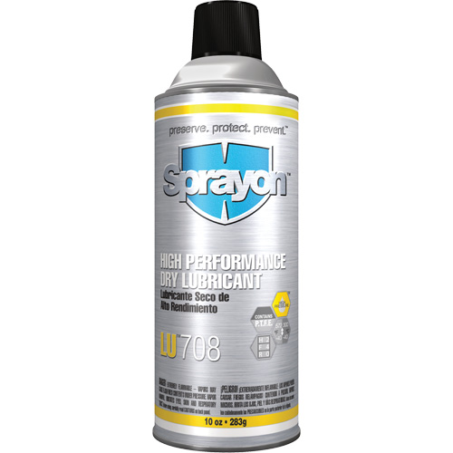 Lubrifiant sec de haute performance LU708, Canette a&eacute;rosol OSI Industrial Sales