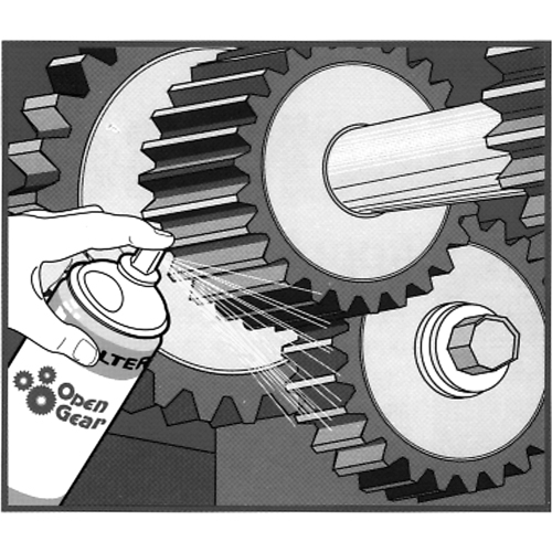 Lubrifiant OPEN GEAR, Canette a&eacute;rosol OSI Industrial Sales