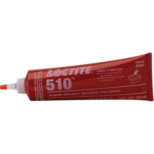 Flange Sealant 510 Gasket Eliminator High Temperature, Tube, Red OSI Industrial Sales