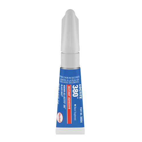 Adh&eacute;sif renforc&eacute; Black Max 380, Noir, Tube, 3 g OSI Industrial Sales