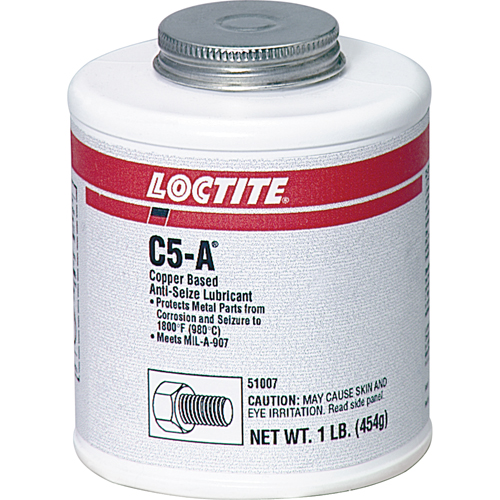 C5-A Copper Based Anti-Seize, 543 g., Brush Top Can, 1800°F (982°C) Max Temp. OSI Industrial Sales