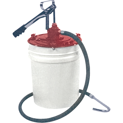 Manual Lubrication Pumps - Dual Leverage Dispensers, Zinc, 2.6 oz./Stroke, Fits 5 gal. OSI Industrial Sales