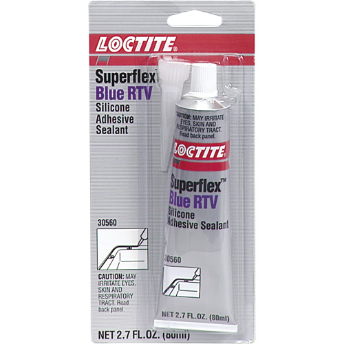 Superflex RTV Silicone Adhesive Sealant, Tube, Blue OSI Industrial Sales