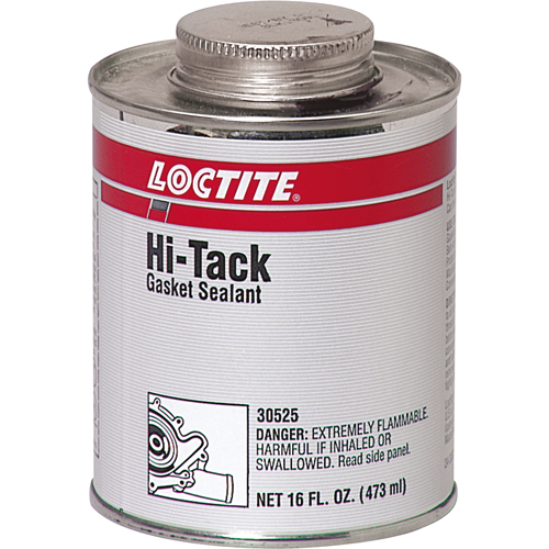 Hi-Tack Gasket Sealant, Brush Can, Red OSI Industrial Sales