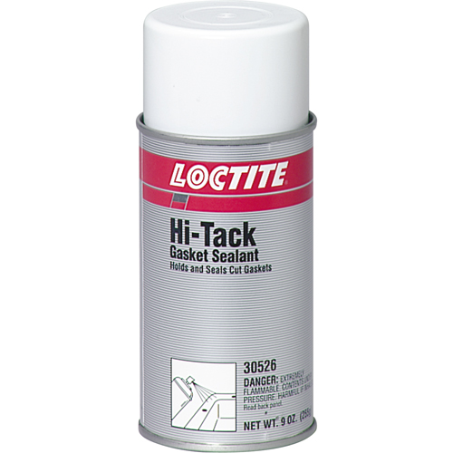 Hi-Tack Gasket Sealant, Aerosol Can, Red OSI Industrial Sales