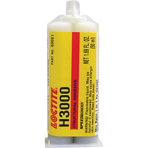Speedbonder H3000 Structural Adhesive, Two-Part, Dual Cartridge, 76 g., Cream OSI Industrial Sales