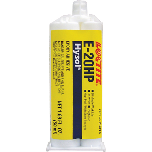 Hysol E-20HP Epoxy, Two-Part, Dual Cartridge, 104 g., Off-White OSI Industrial Sales