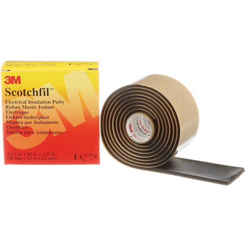 Mastic isolant Scotchfil, Rouleau, Noir OSI Industrial Sales