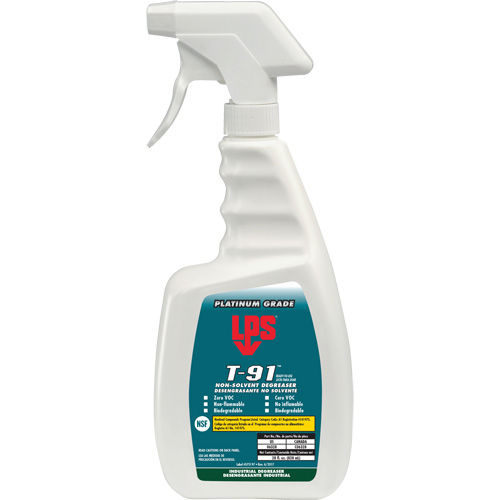 T-91 Non-Solvent Degreaser, Trigger Bottle OSI Industrial Sales