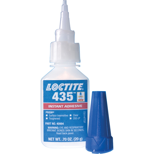 Adh&eacute;sif instantan&eacute;  431 pour toute surface, Transparent, Bouteille, 20 g OSI Industrial Sales