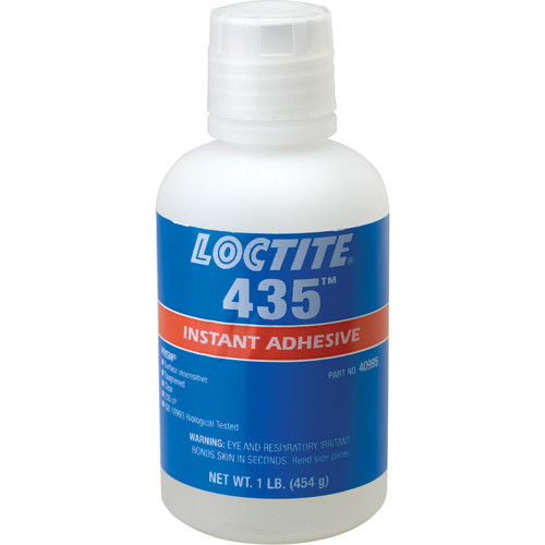 Adh&eacute;sif instantan&eacute;  431 pour toute surface, Transparent, Bouteille, 454 g OSI Industrial Sales