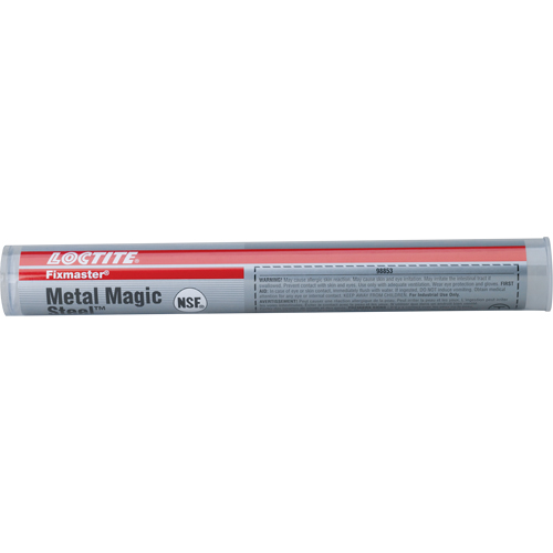 Mastic de r&eacute;paration Metal Magic Steel Fixmaster, 150 g, B&acirc;ton OSI Industrial Sales