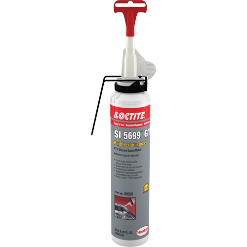 5699 RTV Silicone Gasket Maker, Tube, Grey OSI Industrial Sales
