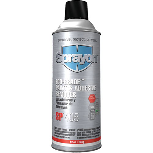 SP405 Eco-Grade Paint & Adhesive Remover, 12 oz, Aerosol Can OSI Industrial Sales