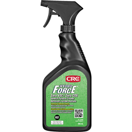 HydroForce&reg; Zero VOC General Purpose Cleaners, 946 ml, Trigger Bottle OSI Industrial Sales