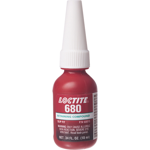 680 High Strenght/High Viscosity Retaining Compounds, 10 ml, Bottle, Green OSI Industrial Sales