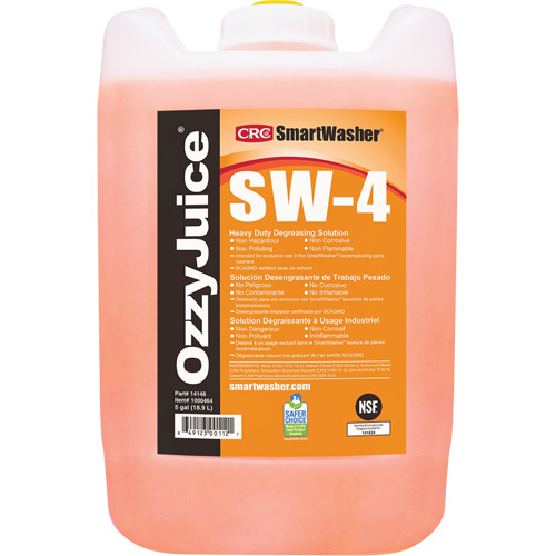 Smartwasher&reg; Industrial Grade Cleaning Solution, Jug OSI Industrial Sales