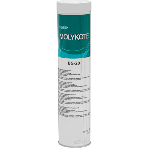 Graisse de roulement haute performance Molykote BG 20, 400 g, Cartouche OSI Industrial Sales