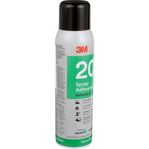 20 Heavy Duty Spray Adhesive, Clear, Aerosol Can OSI Industrial Sales