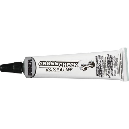 Cross Check Torque Seal&reg; Tamper-Proof Indicator Paste, 1 fl. oz., Tube, White OSI Industrial Sales