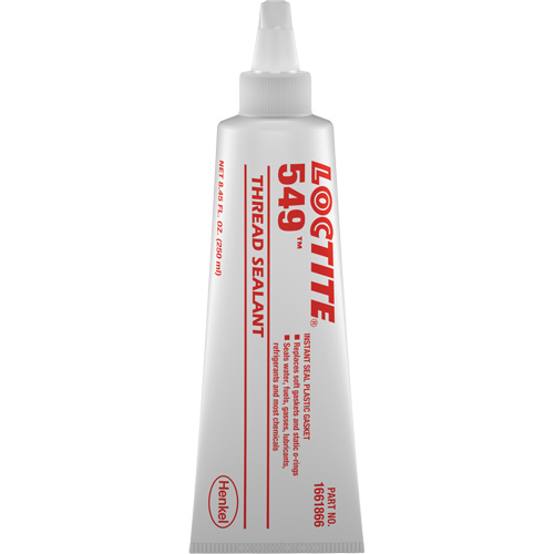 549 Thread Sealant, Tube, 250 ml, -54° C - 149° C/-65° F - 300° F OSI Industrial Sales
