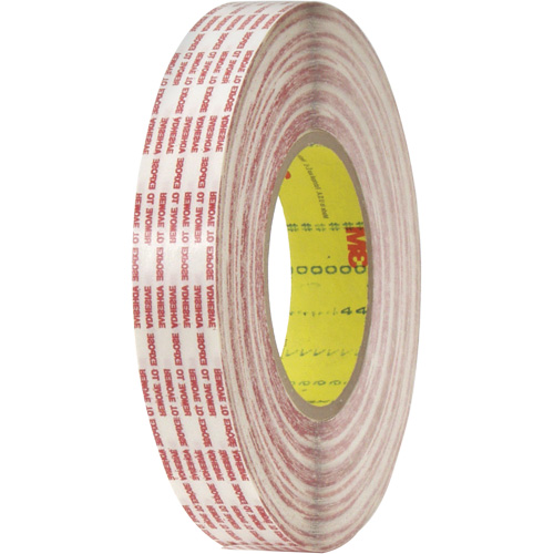 Double-Coated Tape, Polypropylene, 13 mm (1/2") W x 110 m (360') L, 6 mils Thick OSI Industrial Sales