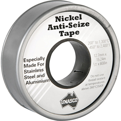 Ruban antigrippant au nickel, 590" lo x 1/2" la, Argent OSI Industrial Sales