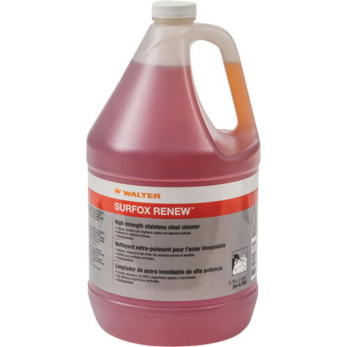 Surfox Renew Stainless Steel Cleaner, 3.78 L, Gallon OSI Industrial Sales