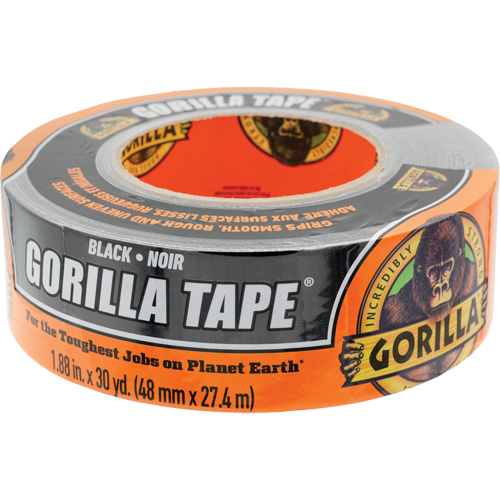 Duct Tape, 17 mils, Black, 48 mm (2") x 27.43 m (90') OSI Industrial Sales