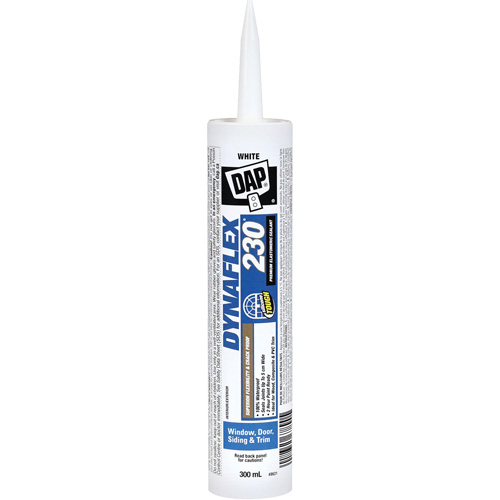 Dynaflex 230&reg; Premium Elastomeric Sealant, 300 ml, Cartridge, White OSI Industrial Sales