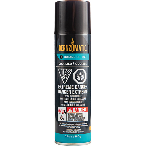 Bouteille &agrave; gaz 5,6 oz jetable, Butane OSI Industrial Sales