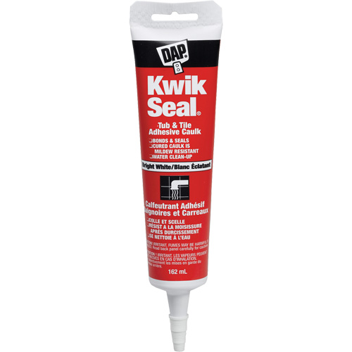 Produit d'&eacute;tanch&eacute;it&eacute; adh&eacute;sif pour cuisines et salles de bain Kwik Seal OSI Industrial Sales