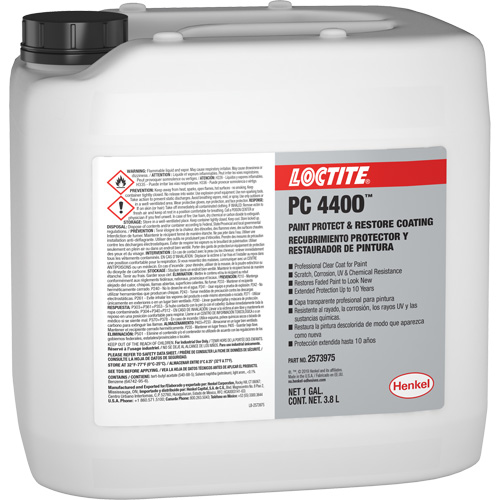 PC 4400 Paint Protect & Restore Coating, 3.8 L, Jug, Clear OSI Industrial Sales