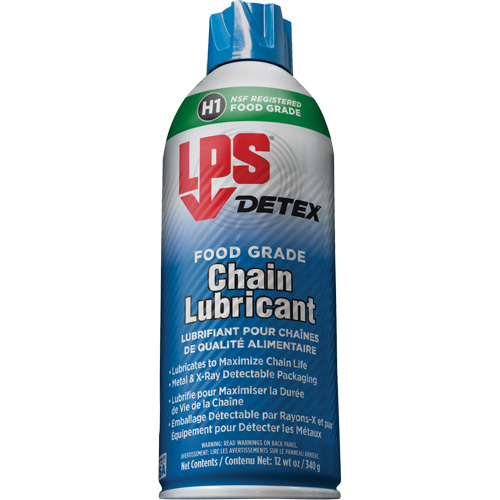 Detex&reg; Food Grade Chain Lubricant, 12 oz./340 g/430 ml, Aerosol Can OSI Industrial Sales