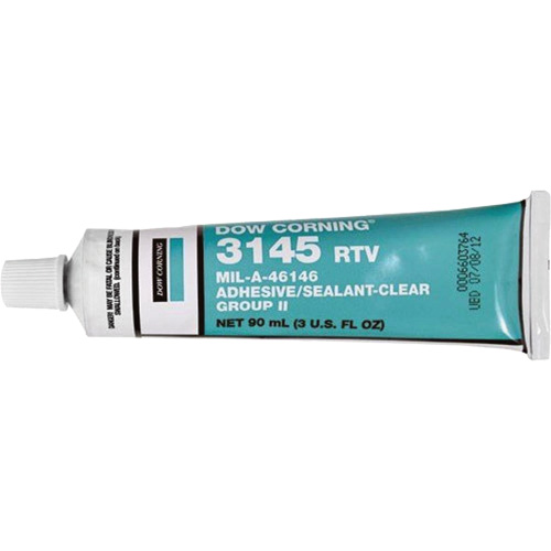 Dowsil RTV 3145 Silicone Adhesive Sealant MIL-A-46146, Tube, Clear OSI Industrial Sales