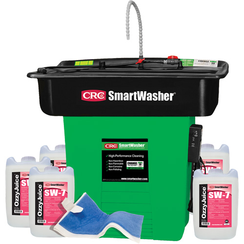 Trousse de bassin de nettoyage de pi&egrave;ces Supersink SmartWasher SW-728 OSI Industrial Sales