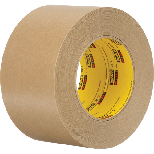 Ruban-cache &agrave; dos plat Scotch 2517, 72 mm (2-27/32") x 55 m (180'), Havane OSI Industrial Sales
