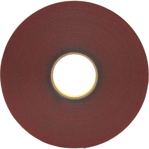 Ruban VHB, 66 m (216') lo x 18 mm (3/4") la, 25 mils, Acrylique OSI Industrial Sales