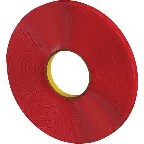 Ruban VHB, 33 m (108') lo x 12 mm (1/2") la, 40 mils, Acrylique OSI Industrial Sales