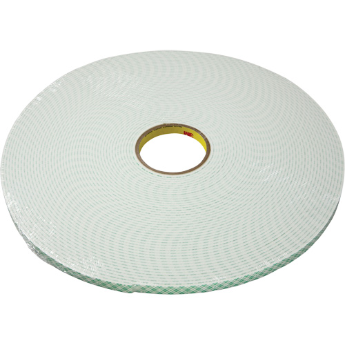 Ruban double face en mousse d'ur&eacute;thane, 16,5 m (54') lo x 25,4 mm (1") la, 25 mils, Ur&eacute;thane OSI Industrial Sales