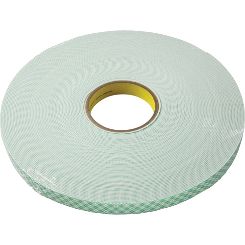 Double-Coated Foam Tape, 33 m (108') L x 18 mm (3/4") W, 62.5 mils, Urethane OSI Industrial Sales