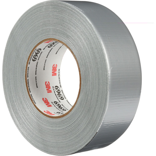 Ruban pour conduits extra robuste 6969, 10,7 mils, Argent, 48 mm (2") x 55 m (180') OSI Industrial Sales