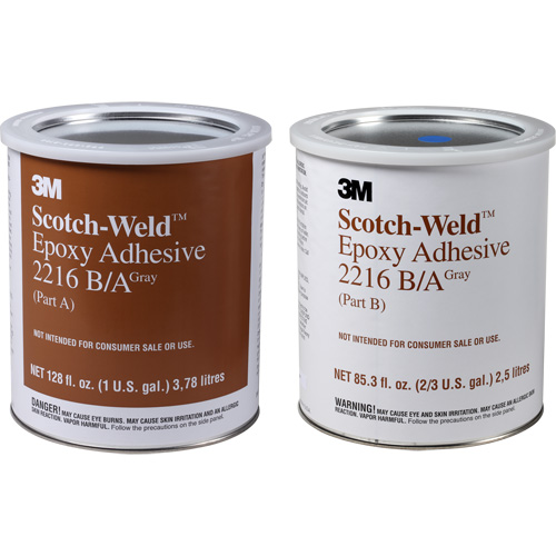 Scotch-Weld Adhesive, 1 gal., Pail, Two-Part, Grey OSI Industrial Sales