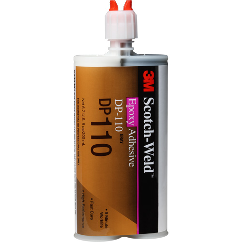 Scotch-Weld Adhesive, 200 ml, Cartridge, Two-Part, Grey OSI Industrial Sales